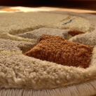 Синтетичний килим Frize Vrezanny 5858A yellow - Висока якість за найкращою ціною в Україні зображення 2.